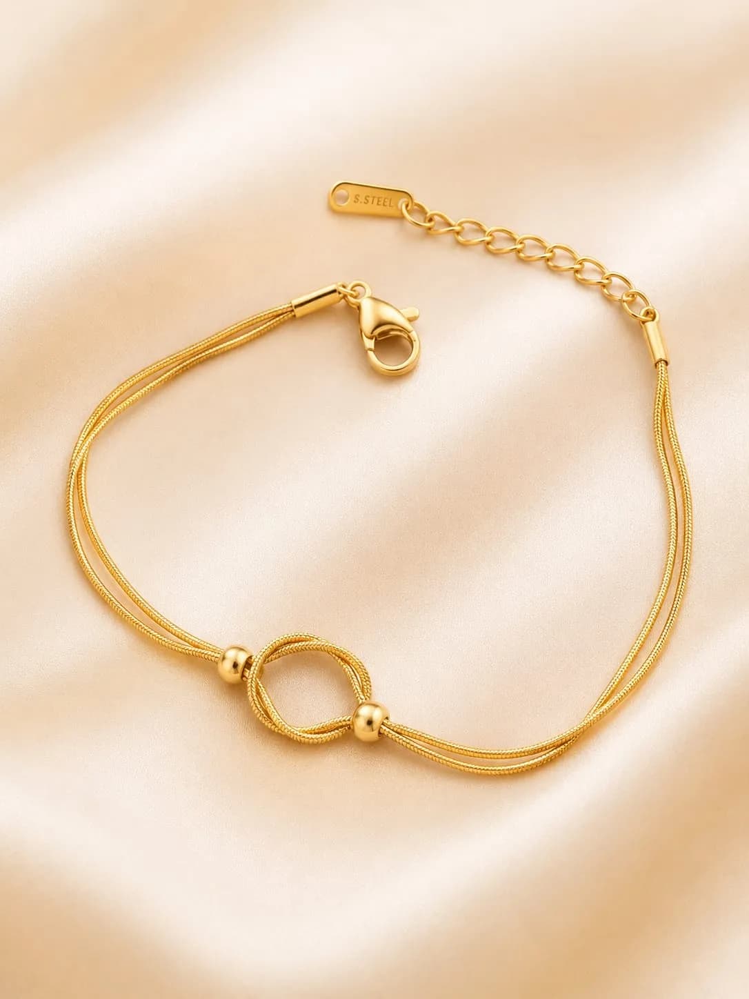 Niyanara Infinite Knote Dual Strand Chain