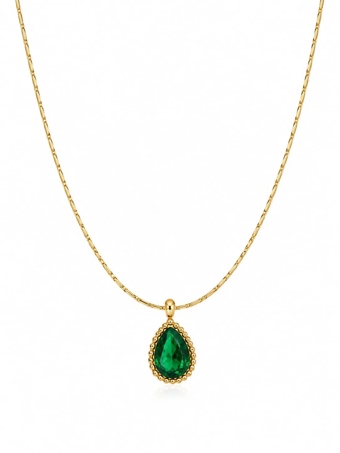 Niyanara Green Stone Pendant