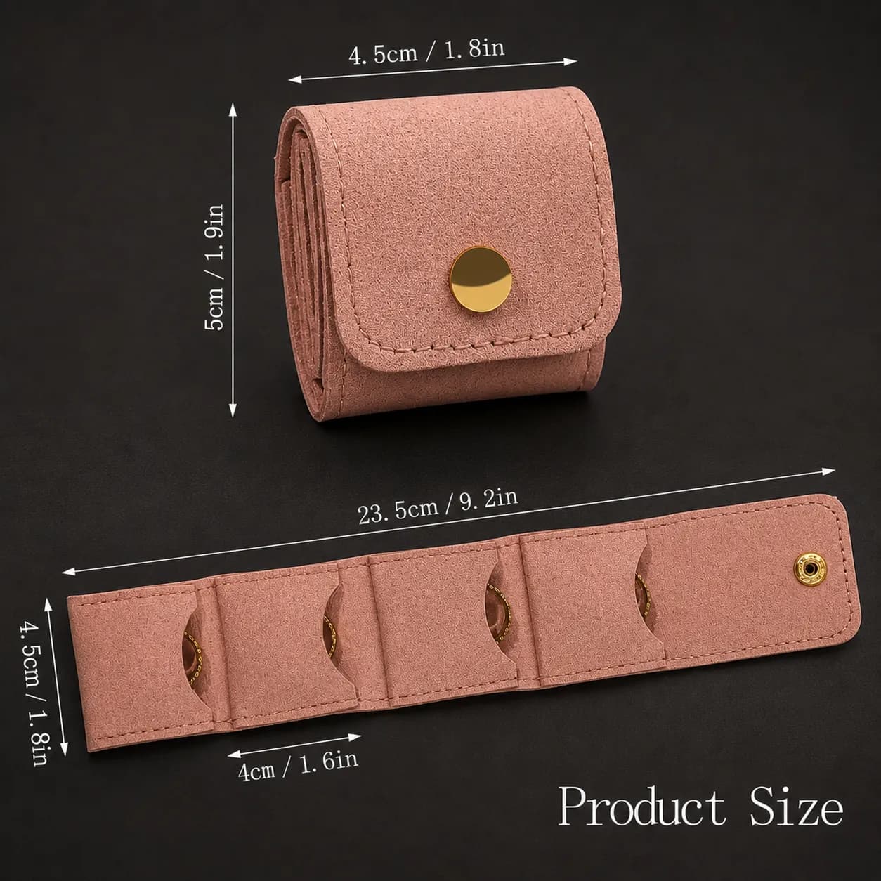 Niyanara LuxeFold Jewellery Travel Pouch