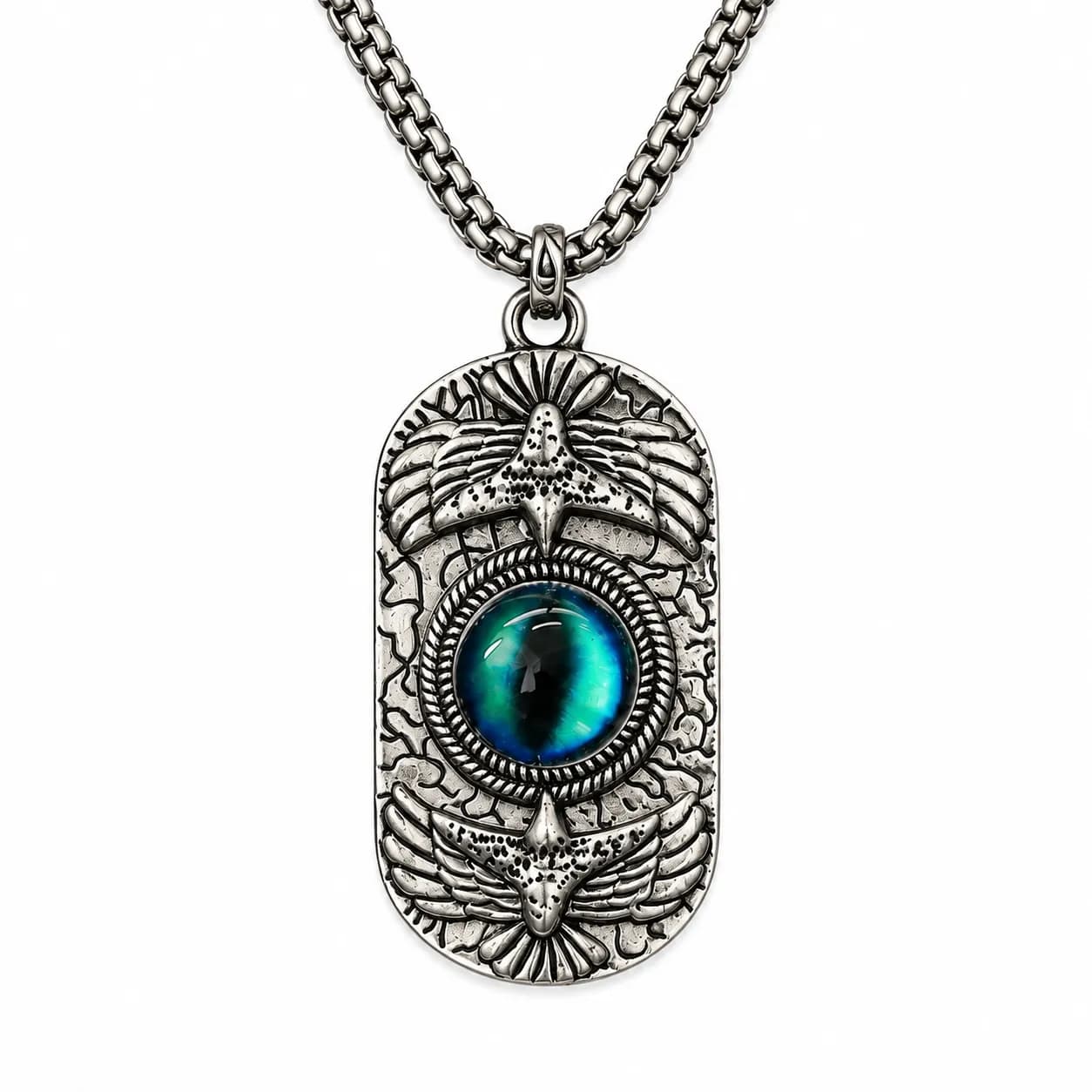 Niyanara Dragon’s Eye Mystic Pendant for Men