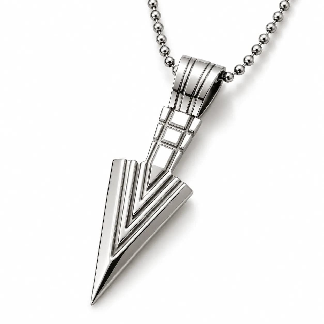 Beak Edge Pendant Chain|Men
